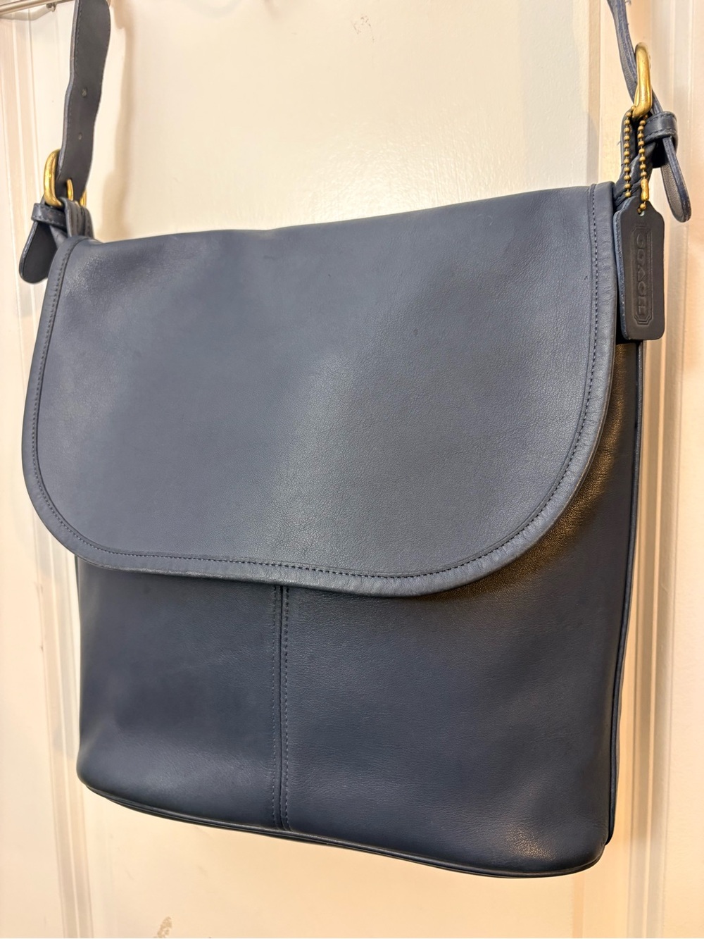 1994 Vintage Coach Whitney Flap Shoulder Bag #9044